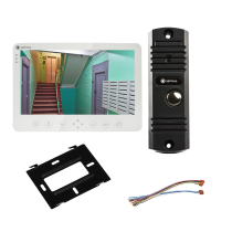 Комплект видеодомофона Optimus Light 10.1? TFT - 1Мп 1024x600 белый