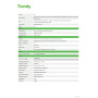 Уличная IP-камера Tiandy TC-C36 (2.8mm) 6МП 3200x1800 H.265, микрофон, угол 128.7гр, подсветка до 30м, IP67 PoE