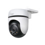 Уличная поворотная Wi-Fi Камера TP-Link Tapo C510W (3.9mm) 3МП 2304x1296 2K, Wi-Fi 2.4 ГГц, microSD до 512GB, микрофон и динамик, ИК подсветка до 30м Color Night, белая