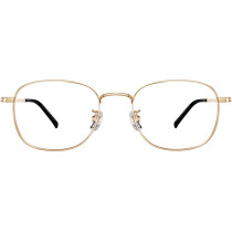 Компьютерные очки Mijia Anti-Blu-ray Glasses Titanium Lightweight HMJ06LM (By Xiaomi) Нейлоновые HD-линзы , Блокирует 40% синего излучения, CN золотистые