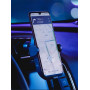 Держатель с беспроводной зарядкой Wireless Car Charger 20W WCJ02ZM (By Xiaomi) 2.5D-стекло, ночная подсветка, черный