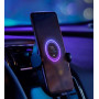 Держатель с беспроводной зарядкой Wireless Car Charger 20W WCJ02ZM (By Xiaomi) 2.5D-стекло, ночная подсветка, черный