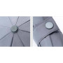 Зонт Xiaomi 90 Points Automatic Reverse Folding Umbrella With LED Flashlight 90COTNT2008U-GY00-OS Полиэстер 210T, купол 106см, защита UPF50+,серый