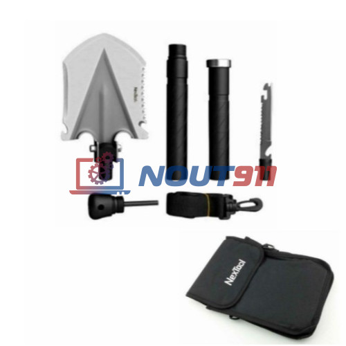 Многофункциональная лопата XIAOMI NexTool Shovel Small (NE20013), Малый размер - 50 см, черный