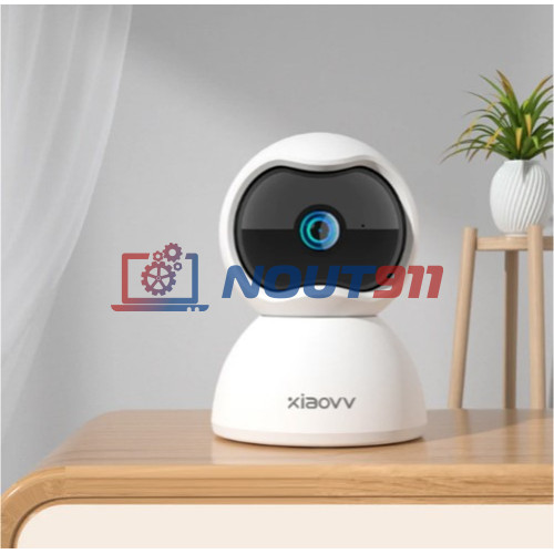Wi-Fi IP камера Xiaovv 3MP HD Smart PTZ Camera 2K XVV-3630S-Q2 (2304х1296p) Kitten Camera Q2, 20 кадров/с, Global, белая