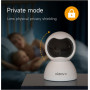 Wi-Fi IP камера Xiaovv 3MP HD Smart PTZ Camera 2K XVV-3630S-Q2 (2304х1296p) Kitten Camera Q2, 20 кадров/с, Global, белая
