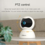 Wi-Fi IP камера Xiaovv 3MP HD Smart PTZ Camera 2K XVV-3630S-Q2 (2304х1296p) Kitten Camera Q2, 20 кадров/с, Global, белая