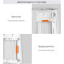 Обогреватель настольный Xiaomi Mijia Desktop Heater 600W (ZMNFJ01YM), до 20 м?, белый