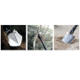 Многофункциональная лопата XIAOMI NexTool Shovel Big (NE0114), большой размер - 100 см, 14+ функций, черная