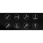 Многофункциональная складная лопата Xiaomi Nextool (NE20033) нержавеющая сталь 2Cr13, сплав 6061-T6, черная