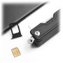 Мультитул Xiaomi NexTool Multi Functional Knife (NE20096) нержавеющая сталь, 20Cr13, X30Cr130, черный