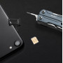 Мультитул Xiaomi NexTool Mini Sailor Multifunctional Pliers 11-in-1 (NE20135A) лезвия из нержавеющей стали, 11 функций, черный