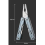 Мультитул Xiaomi NexTool Mini Sailor Multifunctional Pliers 11-in-1 (NE20135A) лезвия из нержавеющей стали, 11 функций, черный