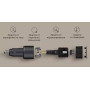 Автомобильное зарядное устройство Mijia (CC07ZM) для ноутбуков 20V 5A 100W  USB Type-C (быстрая зарядка)