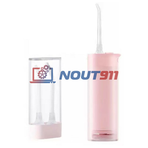 Ирригатор портативный Mijia Electric Flusher MEO702 (By Xiaomi) 120000Па 1300 мАч до 60 дней а/р IPX7 Type-C CN розовый