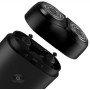 Электробритва Mijia Rotating Double Cutter Head S100 MSX201 (By Xiaomi) 2 плавающие головки, 2Вт, до 45 дней а/р, 7200 об/мин IPX7 Type-C CN черная