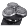 Электробритва Mijia Electric Shaver S500 (By Xiaomi) 3 головки на 360 градусов 3Вт до 40 дней а/р IPX7 Type-C CN черная