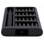 Отвертка с битами Wiha MJJXLSD002QW  (25 предм.) Precision Screwdriver Kit (By Xiaomi) - 24 магнитные насадки, насадки из стали S2, CN серая