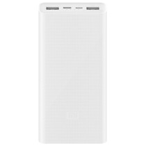 Внешний аккумулятор повербанк Mi Power Bank 3 20000 PLM18ZM (By Xiaomi) 20.000mAh 18W USB-C CN белый