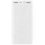 Внешний аккумулятор повербанк Mi Power Bank 3 20000 PLM18ZM (By Xiaomi) 20.000mAh 18W USB-C CN белый