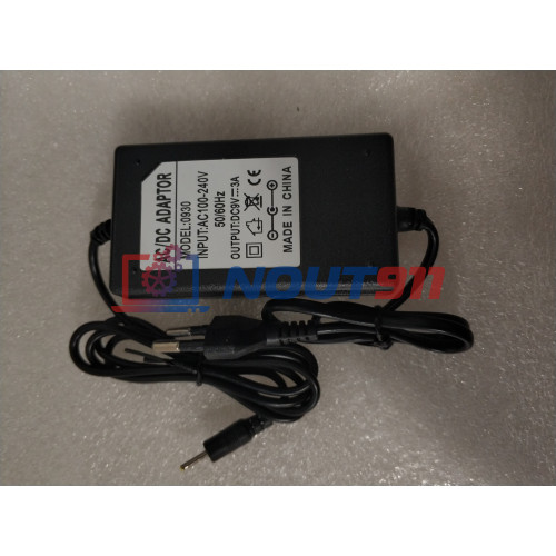 Блок питания 9V 2A 18W 4x1.7 (9218417) для планшета, портативных DVD-проигрывателей, сетевого оборудования, черный
