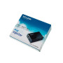 PoE Инжектор TP-LINK Omada POE150S на 1 PoE порт 48В, 0.32А, 15.4Вт 10/100/1000 Мбит/с, 1xUplink порт 1000 Мбит/с RJ45, черный