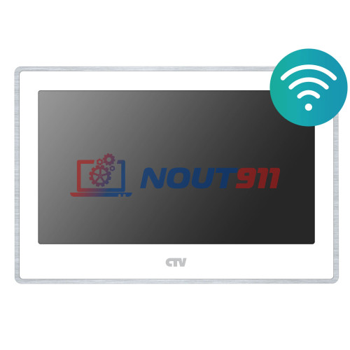 Монитор видеодомофона CTV-M5702 с Wi-Fi , 7", Full HD, Touch Screen, внешняя Wi-Fi антенна (Белый)