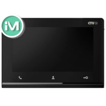 Монитор видеодомофона  CTV-IM720B Hello  7" AHD 1080p Full HD, Easy Buttons (черный)