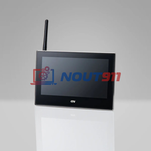 Монитор видеодомофона CTV-M5702 с Wi-Fi , 7", Full HD, Touch Screen, внешняя Wi-Fi антенна (черный)