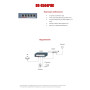 Коммутатор PoE HiWatch DS-S504P(B), 4 PoE+ порта 10/100 Мбит/с, 1 Uplink порт 100 Мбит/с, RJ-45, 35Вт