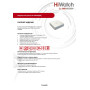 Цифровой гибридный видеорегистратор Hiwatch DS-H204QA(B), 6 в 1 HD-TVI, AHD, CVI, CVBS, IP - 4 канала 4МП+1 IP камера, 2560x1440, 25к/с, H.265 Pro+, AoC, белый