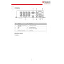 Цифровой гибридный видеорегистратор Hiwatch DS-H208QA(C), 6 в 1 HD-TVI, AHD, CVI, CVBS, IP - 8 каналов 4МП+2 IP камеры, 2560x1440, 25к/с, H.265 Pro+, AoC, белый