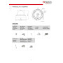 IP камера HiWatch DS-I402(D) (2.8mm) антивандальная 4МП 2560x1440 H.265+ угол 116гр IP67 IK10 PoE белая