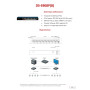Коммутатор PoE HiWatch DS-S908P(B), 8 PoE+ портов 10/100 Мбит/с, 1 Uplink порт 100 Мбит/с, RJ-45, 60Вт