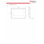 IP видеодомофон HiWatch VDP-H2211B - до 16 ip камер, сенсорный 7" TFT LCD экран 1024*600 10M/100M Ethernet DC12В/PoE черный