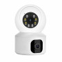 Двойная Wi-Fi камера XiaoVV Dual View PTZ Linkage WIFI Camera BQ2 (XVV-3640S-BQ2) 4 Мпикс - 1920x2160p 2.5K, H265, Global, белая