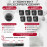 Комплект видеонаблюдения HiWatch на 8 IP камер - 2Мп 1080P (DS-N208P(C) + 7xIPC-B020(C) + 1xIPC-T020(C))