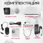 Комплект видеонаблюдения HiWatch на 8 IP камер - 4Мп 1440P (DS-N208P(C) + 8xIPC-B040(B))