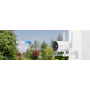 Уличная поворотная 4G/LTE Камера EZVIZ H5 4G c поддержкой SIM-карт (4.0mm) 3МП, 2К - 2304x1296, H.265, угол 102°, ИК подсветка до 30м, IP67, белая