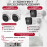 Комплект видеонаблюдения HiWatch на 4 IP камеры - 4Мп 1440P (DS-N204P(C) + 2xDS-I400(D) + 2хDS-I453M(C))