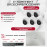 Комплект видеонаблюдения HiWatch на 5 IP камер - 4Мп 1440P (DS-N208P(C) + 5xDS-I453M(C))