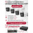 Комплект видеонаблюдения HiWatch на 4 HD-TVI камеры - 2МП 1080P (DS-H104EGA(330GB) + 4xHDC-B020(B))