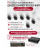 Комплект видеонаблюдения HiWatch на 6 HD-TVI камер - 2МП 1080P (DS-H108EGA(512GB) + 6xHDC-T020-P(B))