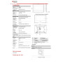 Wi-Fi видеодомофон HiWatch Pro VDP-H3211W - до 16 IP камер, 7" TFT LCD экран 1024x600 Wi-Fi 802.11 b/g/n 10M/100M Ethernet DC12В/PoE белый