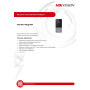 Вызывная панель Hikvision DS-KV6113-WPE1(C) - 2МП 1920x1080, угол 131, Wi-Fi 2.4Ггц PoE, Mifare, Двусторонняя аудиосвязь, черная