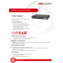IP Видеорегистратор Hikvision DS-7108NI-Q1/8P/M(D) 4 IP камер 4МП 2560x1440 25к/с на канал 8 PoE портов H.265+ черный