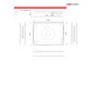 IP Видеорегистратор Hikvision DS-7108NI-Q1/8P(D) 8 IP камер 4МП 2560x1440 25к/с на канал 8 PoE портов H.265+ белый