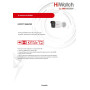Комплект видеонаблюдения HiWatch на 1 IP камеру - 6Мп 3200 x 1800 (DS-N208P(C) + 1xDS-I650M(C))