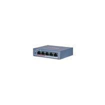 Коммутатор PoE HIKVISION DS-3E0105P-E/M, 4 PoE+ порта 10/100 Мбит/с, 1 Uplink порт 100 Мбит/с, 35W