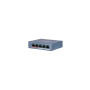 Коммутатор PoE HIKVISION DS-3E0105P-E/M, 4 PoE+ порта 10/100 Мбит/с, 1 Uplink порт 100 Мбит/с, 35W